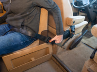 Thumbnail of Shown mounted to extended Vanagon jump-seat receiver