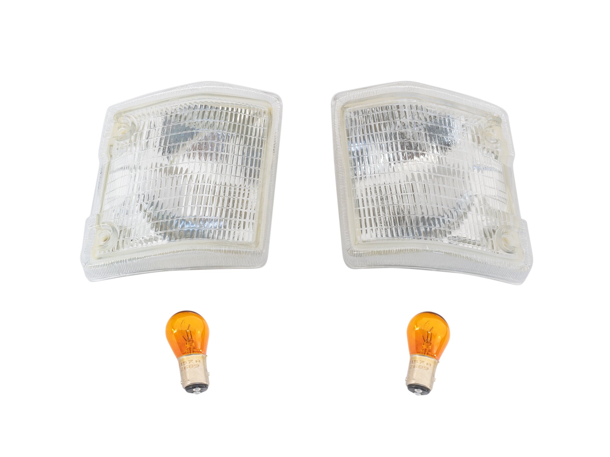 Clear front turn signal lens pair – GoWesty