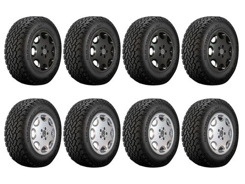 CLEARANCE 16" Wheel & Tire Package w/ General Grabber [Syncro]