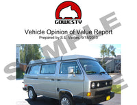 Thumbnail of GoWesty Opinion of Value Report (OVR)