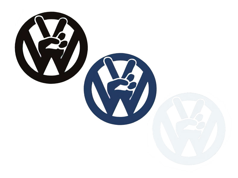 Aufkleber Pack 3 sticker Volkswagen OLD SCHOOL